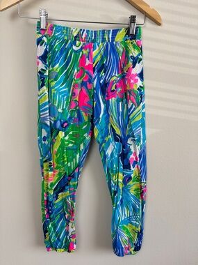 Lilly Pulitzer Girls Cotton Joggers. Size M 6/7.